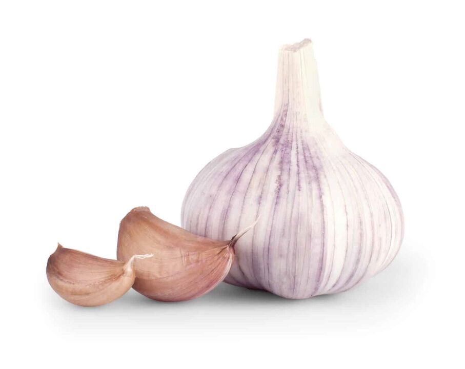 Knoblauch zur Beseitigung von Parasiten
